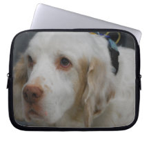 Clumber Spaniel Dog Laptop Sleeve