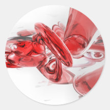 Coagulation Abstract Sticker