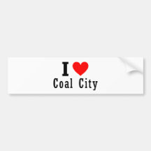 Coal City, Alabama City Design Bumper Stickers