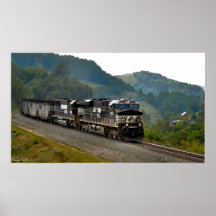 Coal Train Poster