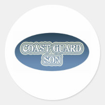 Coast Guard Son Stickers