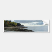 Coastal Autumn Bumper Sticker