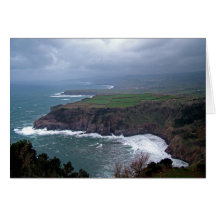 Coastal landscape greeting cards