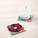 Coaster: Peace Love and Happiness coasters.