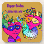 Coasters Hearts Couple Golden Anniversary Party