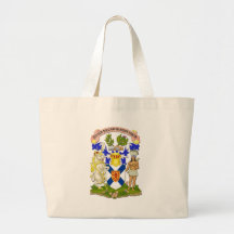 Coat Of Arms Of Nova Scotia Tote Bags