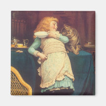 Coaxing Better Than Teasing Charles Burton Barber Magnets