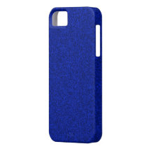 Cobalt Blue Sparkling Glitter iPhone 5 Case