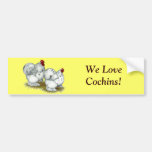 Cochin:  Splash Bantams Bumper Sticker
