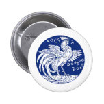 Cock-a-Doodle-Doo Pinback Button