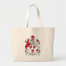 Cockburn Family Crest Tote Bag