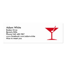 Cocktail Business Card