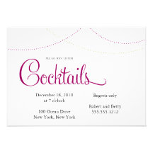 Cocktail Invitation