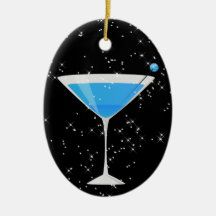 Cocktails Anyone? by SRF Christmas Tree Ornament