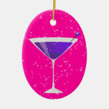 Cocktails Anyone? by SRF Christmas Tree Ornaments