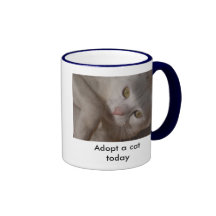 Coconut the cat- Adoption Mugs