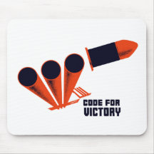Code For Victory -- WW2 Mousepads