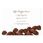 Coffee Beans Shoppe Punch Cards Business Cards