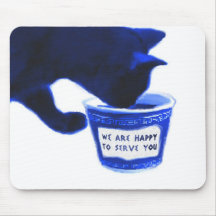 coffee cat mouse pads