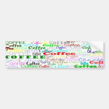 Coffee Coffee Coffee! Bumper Sticker