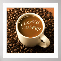 Coffee Design  Poster/print  24x24