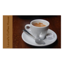 Coffee House Business Cards