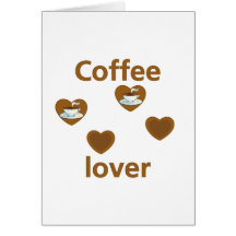 Coffee Lover Greeting Cards
