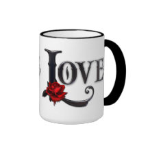 Coffee Mug, Gothic Love