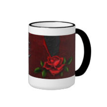 Coffee Mug, Gothic Love Torn