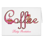 Coffee Party Invite Card