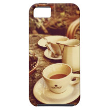 Coffee Shop Table iPhone 5 Cases