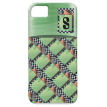 Coffee shoppe monogrammed iPhone 5 cases