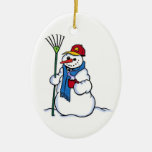 Coffee Snowman Ornaments