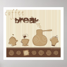 Coffee Wall Print