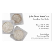 Coin Dealer Business Card