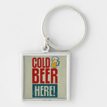 Cold Beer Keychains