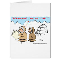 COLD FUSION GREETING CARD