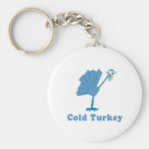 Cold Turkey Key Chain