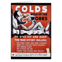 Colds Hold Up The Works Card
