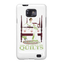 Coles Phillips Fadeaway - Ask Me About My Quilts Galaxy S2 Cases