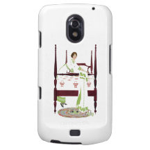 Coles Phillips Woman and Four Poster and Quilts Galaxy Nexus Case