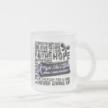 Collage of Words - Cancer Coffee Mugs