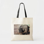 Collared peccary (javelina) canvas bag