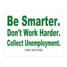 Collect Unemployment Post Cards