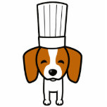 Collectable Chef Mascot Acrylic Sculpture Cut Out