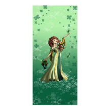 Collecting Shamrocks Rack Cards