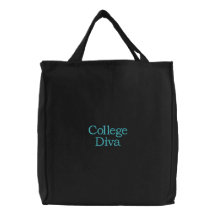 College Diva Canvas Bag