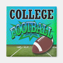 "College Football" by Cheryl Daniels Magnet