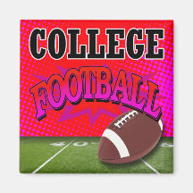 "College Football" by Cheryl Daniels Magnet