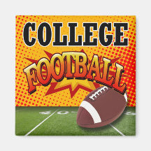 "College Football" by Cheryl Daniels Magnets
